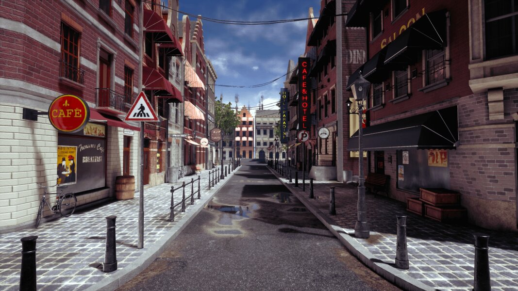 Modular European Dutch Style Town