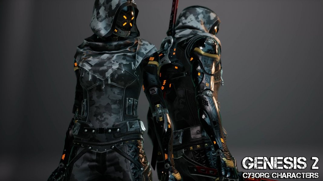 G2: Cyborg Characters