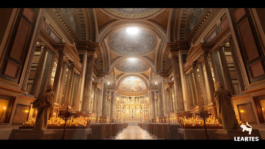 Church/ Cathedral Interior Environment