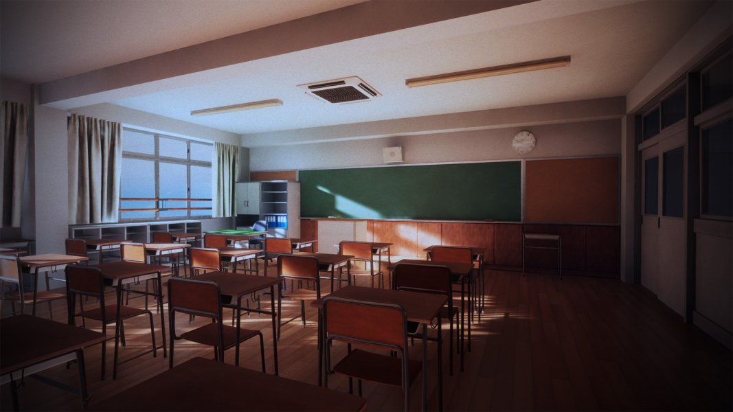Japanese School Collection - 5 Asset Packs, Over 200 Assets