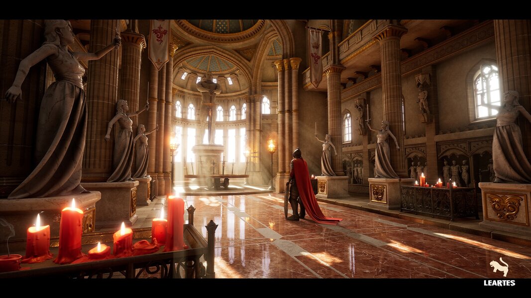 King Arthur Castle Interior Environment