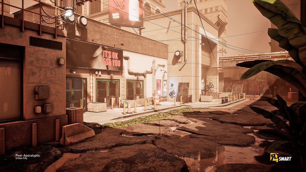 Post-Apocalyptic Urban City