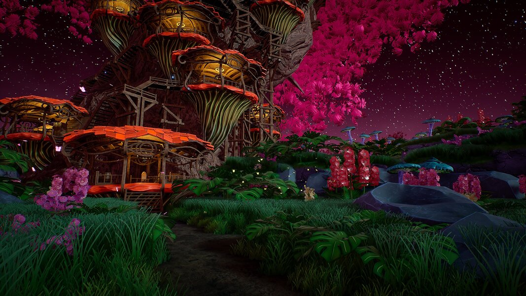 Fantasy Forest - Magical Forest - Elven Forest - Stylized Forest