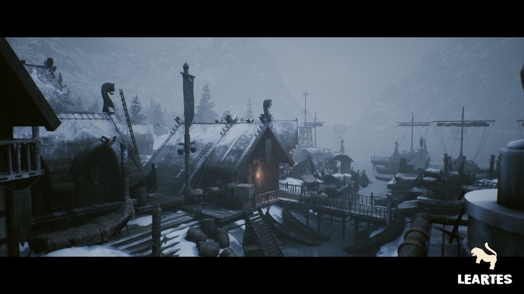 Viking Village Environment Megapack ( Modular with Interiors )