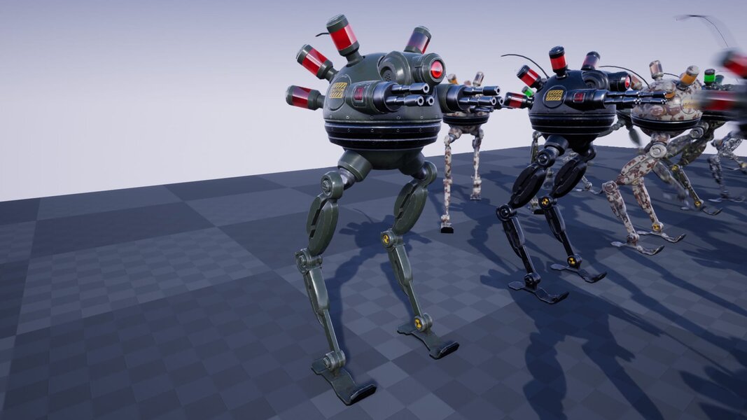 SCI FI: DROID BIPED SENTINEL