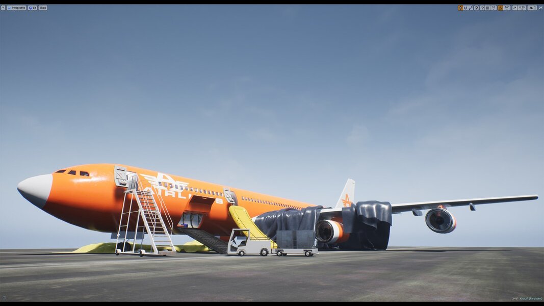 Abandoned Passenger Aircraft