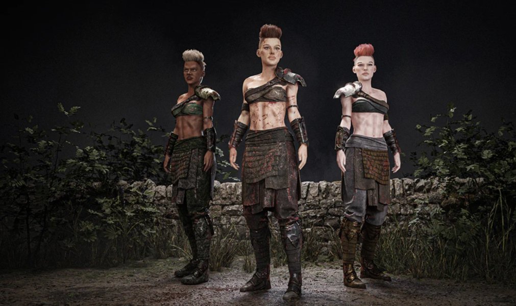 Modular Mercenary - Female Humans - Fantasy Collection