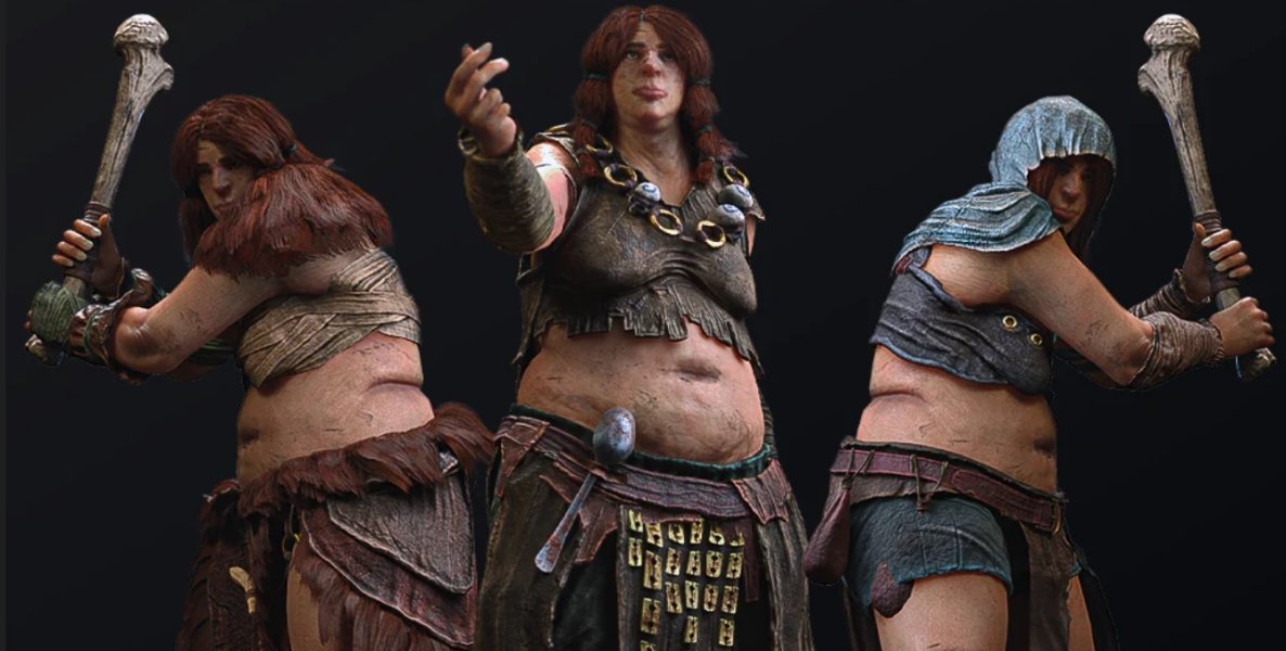 Fantasy Giant's - Modular Female with Randomization
